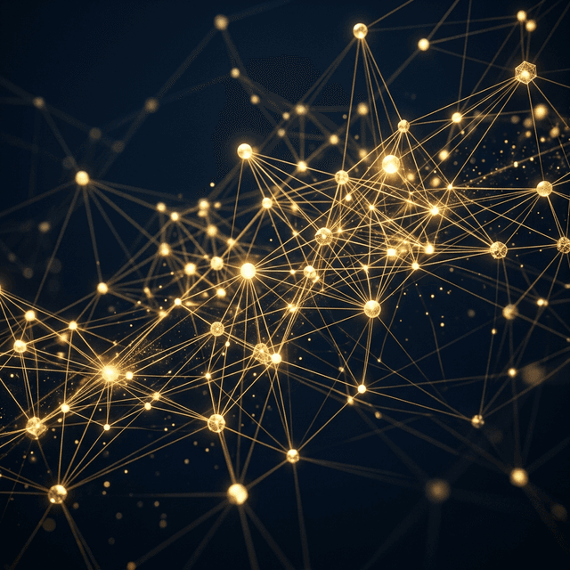 Abstract Interconnected Nodes